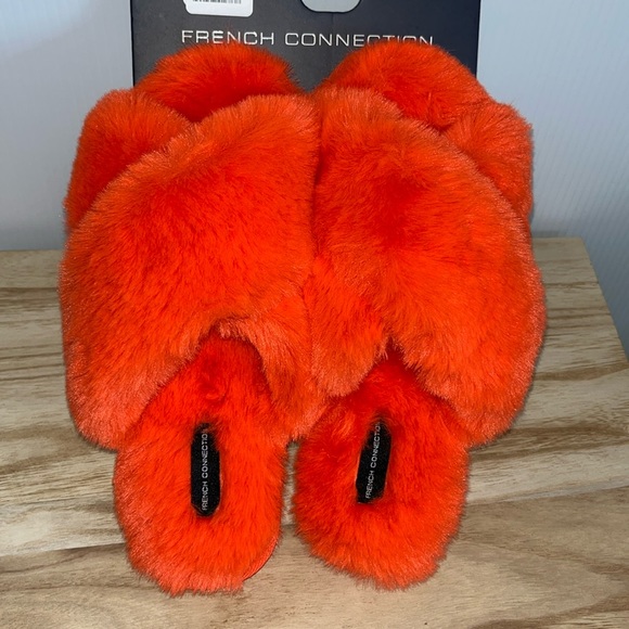 French Connection Indoor/Outdoor Memory Foam Slipper - Picture 2 of 5